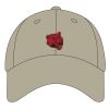UltraClub Adult Classic Cut Cotton Twill 6-Panel Cap Thumbnail