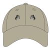 UltraClub Adult Classic Cut Cotton Twill 6-Panel Cap Thumbnail