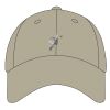UltraClub Adult Classic Cut Cotton Twill 6-Panel Cap Thumbnail