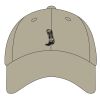 UltraClub Adult Classic Cut Cotton Twill 6-Panel Cap Thumbnail