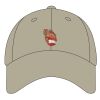 UltraClub Adult Classic Cut Cotton Twill 6-Panel Cap Thumbnail
