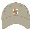 UltraClub Adult Classic Cut Cotton Twill 6-Panel Cap Thumbnail