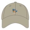UltraClub Adult Classic Cut Cotton Twill 6-Panel Cap Thumbnail