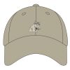 UltraClub Adult Classic Cut Cotton Twill 6-Panel Cap Thumbnail
