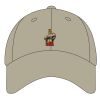 UltraClub Adult Classic Cut Cotton Twill 6-Panel Cap Thumbnail