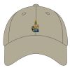 UltraClub Adult Classic Cut Cotton Twill 6-Panel Cap Thumbnail