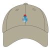UltraClub Adult Classic Cut Cotton Twill 6-Panel Cap Thumbnail