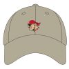 UltraClub Adult Classic Cut Cotton Twill 6-Panel Cap Thumbnail