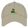 UltraClub Adult Classic Cut Cotton Twill 6-Panel Cap Thumbnail
