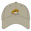 UltraClub Adult Classic Cut Cotton Twill 6-Panel Cap Thumbnail