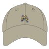UltraClub Adult Classic Cut Cotton Twill 6-Panel Cap Thumbnail