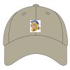 UltraClub Adult Classic Cut Cotton Twill 6-Panel Cap Thumbnail