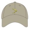 UltraClub Adult Classic Cut Cotton Twill 6-Panel Cap Thumbnail