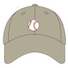 UltraClub Adult Classic Cut Cotton Twill 6-Panel Cap Thumbnail